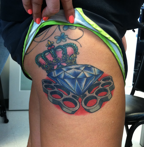 Explore butterfly and flower tattoo ideas, creative tattoo ideas in Omaha, available at Skin Deep Tattoo and Body Piercing