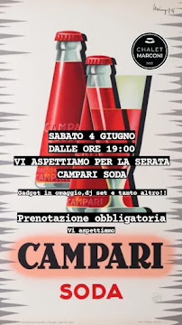 Menu / carte de Bar Chalet Marconi à Vasanello