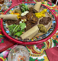 Injera du Restaurant érythréen Restaurant Asmara -ቤት መግቢ ኣስመራ - Spécialités Érythréennes et Éthiopiennes à Lyon - n°2