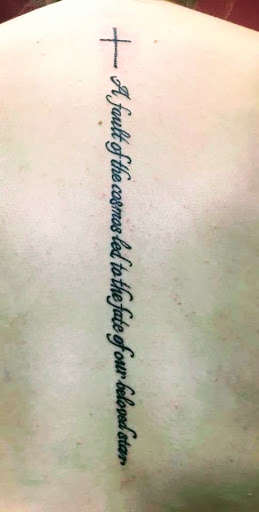 Explore acoustic guitar tattoo ideas, creative tattoo ideas in Washington, available at Angel & the Bad Man Tattoo