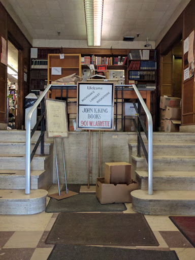 Used Book Store «John K. King Used & Rare Books», reviews and photos, 901 W Lafayette Blvd, Detroit, MI 48226, USA