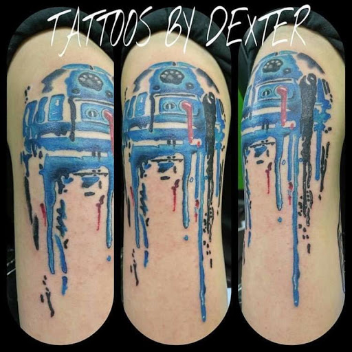 Explore hand print tattoo ideas, creative tattoo ideas in Mckinney, available at Borrowed Time Fine Art Gallery Tattoo Shop