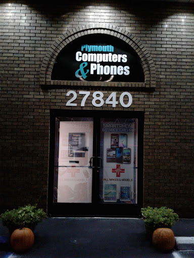 Phone Repair Service «Plymouth Computers & Phones», reviews and photos, 27840 Plymouth Rd, Livonia, MI 48150, USA