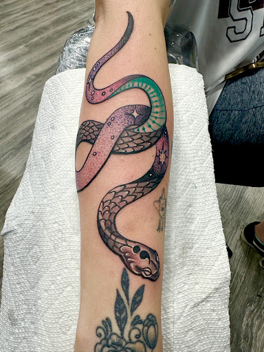 Explore police tattoo ideas, creative tattoo ideas in Uvalde, available at Artistik Kreationz 96