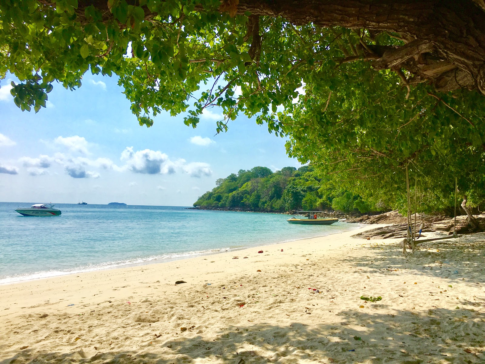 Luke Yon Bay Beach'in fotoğrafı geniş bir kıyı şeridi ile birlikte