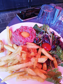Steak tartare du Restaurant français Chez LuLu - Le bistrot de Mamie à Rueil-Malmaison - n°3