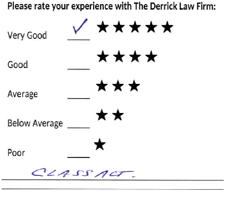 Personal Injury Attorney «The Derrick Law Firm», reviews and photos