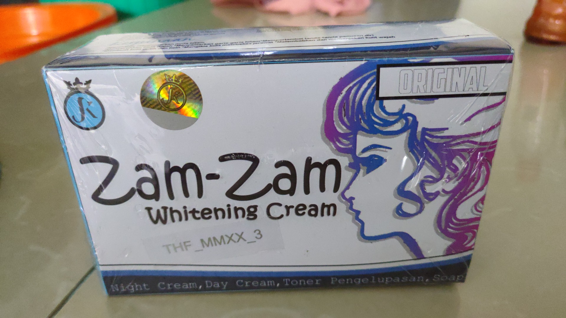 Gambar Zam Zam Whitening Cream