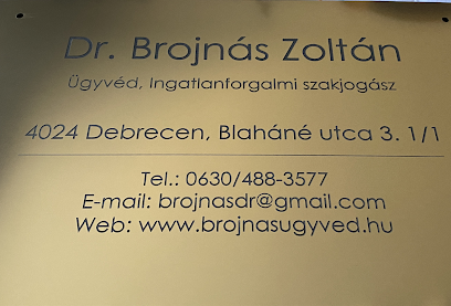 Dr. Brojnás Zoltán ügyvéd