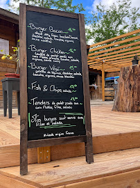 Menu / carte de Camping Restaurant et Bar à Cocktails de La Vernède à Gravières