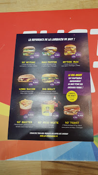 So Drive Burger Marcq en Baroeul à Marcq-en-Barœul menu