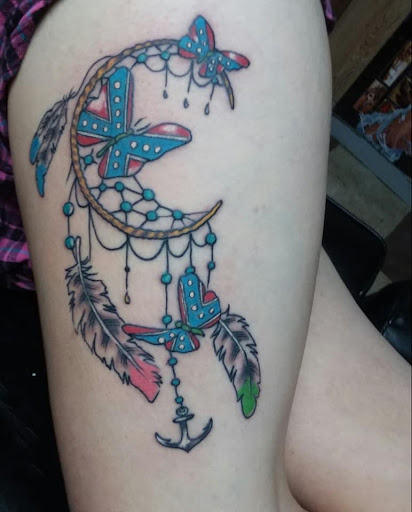 Explore rose foot tattoo ideas, creative tattoo ideas in West Branch, available at Northstar Tattooz