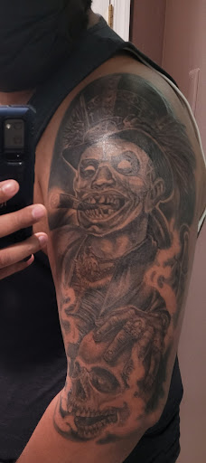 Explore flash halloween tattoo ideas, creative tattoo ideas in Williamstown, available at DNA Tattooing Llc