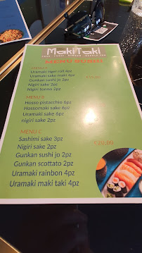 Maki Taki - Poke & Bubble Tea - Fusion Restaurant Bari à Bari menu