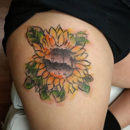 Explore small funny tattoo ideas, creative tattoo ideas in Lewisburg, available at Rose and Dagger Tattoo