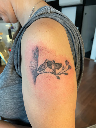 Explore tank tattoo ideas, creative tattoo ideas in Scarsdale, available at Damm Nice Tattoo & Body Art