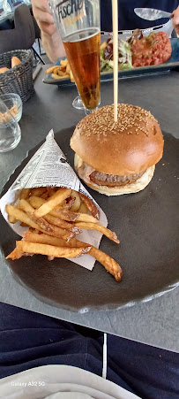 Hamburger du Restaurant français A la Table de l'Etang à Millery - n°10