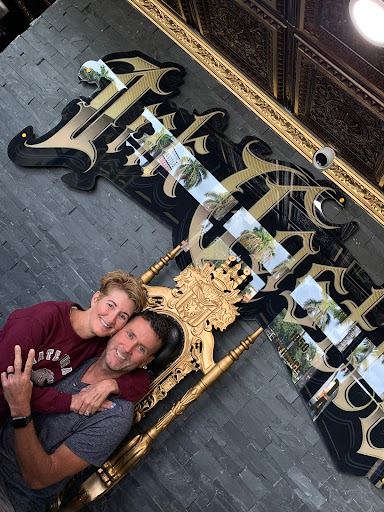 Explore dominican flag tattoo ideas, creative tattoo ideas in Pompano Beach, available at Ink Castle Tattoo Studio