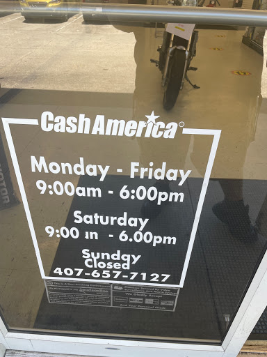 Check Cashing Service «Cash America Pawn», reviews and photos, 591 S Semoran Blvd, Winter Park, FL 32792, USA