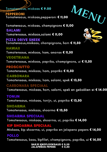 Beoordelingen van Pizza Drive Sneek in Sneek - Pizzeria