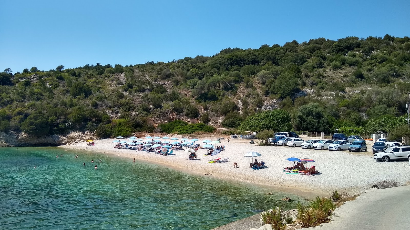 Photo of Avlaki beach II with partly clean level of cleanliness