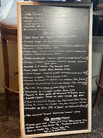 Restaurant La P'tite Table à Paris (la carte)