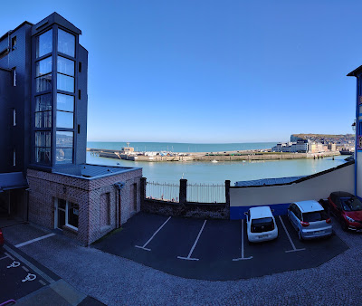 Parking de la poissonnerie à Le Tréport