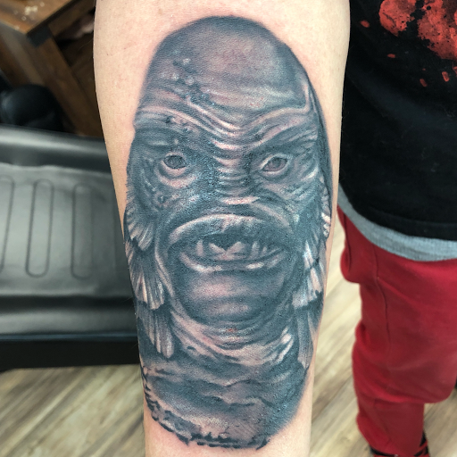 Explore honeysuckle tattoo ideas, creative tattoo ideas in Mchenry, available at Lunchbox Tattoo and Body Piercing