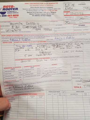 Plumber «Roto-Rooter Plumbing & Drain Service», reviews and photos, 2125 Montana Ave, Cincinnati, OH 45211, USA