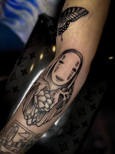 Explore circle tattoo ideas, creative tattoo ideas in Elkview, available at Andy Electric Tattoos