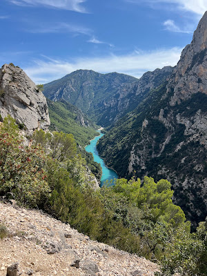 Point de vue à La Palud-sur-Verdon