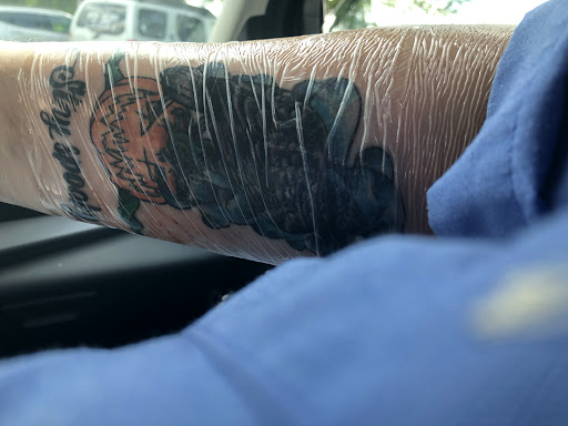 Find beach wave tattoo ideas for your next unique tattoo in Kenosha at Dead Set Ink