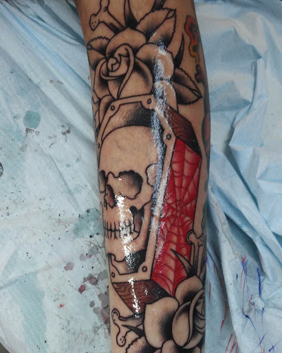 Explore infinity heart tattoo ideas, creative tattoo ideas in Jessup, available at Savage Ink Tattoo Studio