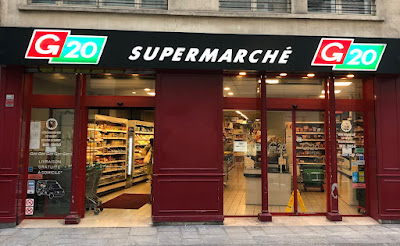 Supermarché G20 à Paris