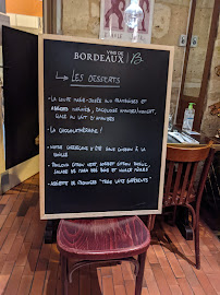 Restaurant Le Bouchon Bordelais à Bordeaux (la carte)