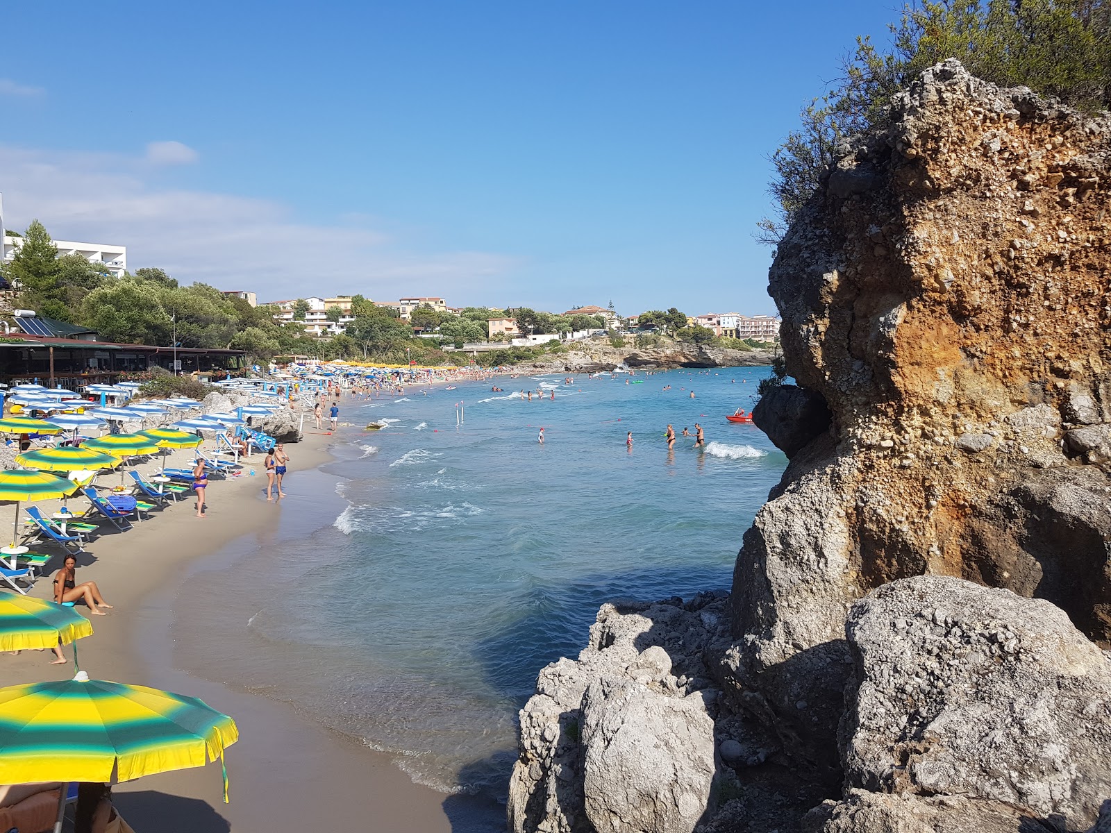 Foto di Spiaggia Calanca con molto pulita livello di pulizia