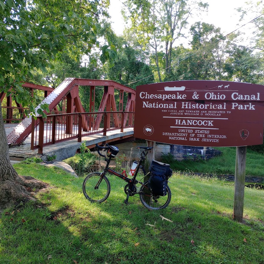 Chesapeake & Ohio Canal National HIstorical Park Parking and Bridge to Tow Path