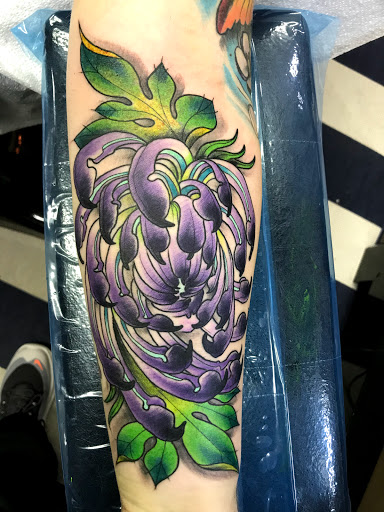 Explore quad tattoo ideas, creative tattoo ideas in New Kensington, available at BLUE HERMIT TATTOO