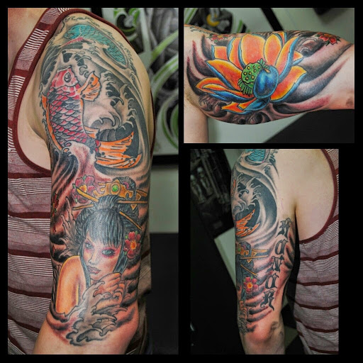 Explore ring tattoo cover up ideas, creative tattoo ideas in New Bern, available at Ol Skool Tattoos