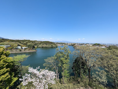 鳴沢湖 展望台