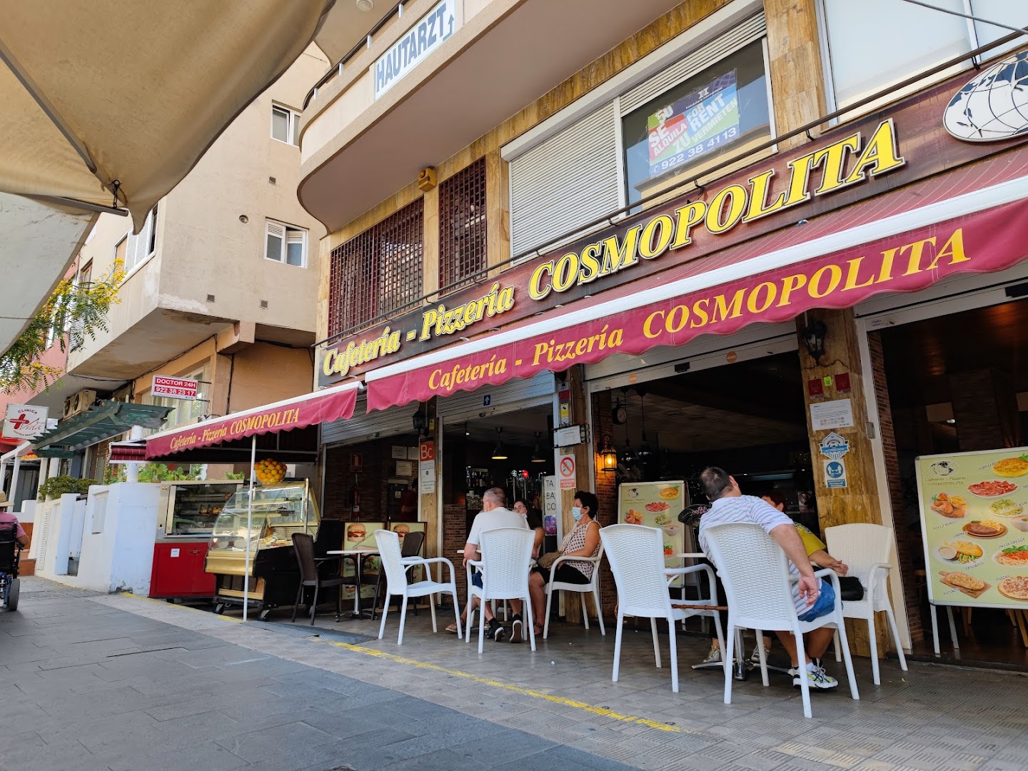 Impressionen Café und Pizzeria Cosmopolita Puerto de la Cruz