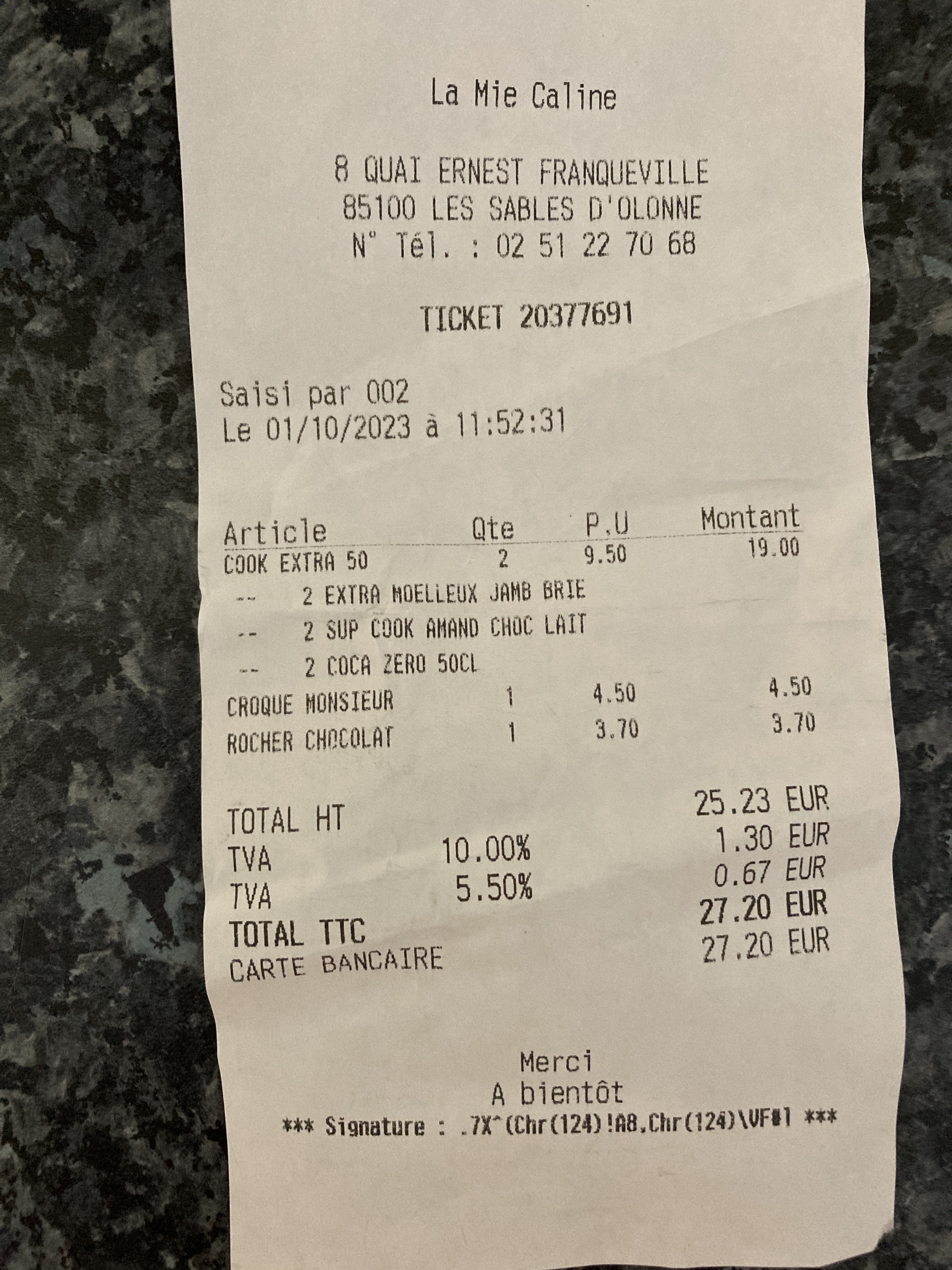 Photo n° 1 de l'avis de Lena.e fait le 01/10/2023 à 20:32