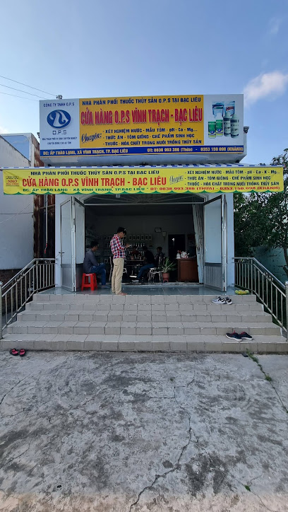 Cửa hàng thuốc thuỷ sản OPS Vĩnh Trạch - Bạc Liêu