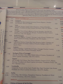 Sorbillo Gourmand Roma Rinascente à Rome menu