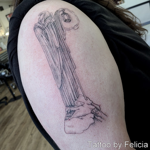 Explore tattoo ideas for side, creative tattoo ideas in Fort Myers, available at Tiger Lotus Tattoo and Piercing