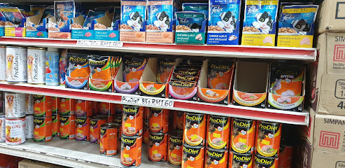 Cat food & litter supplies