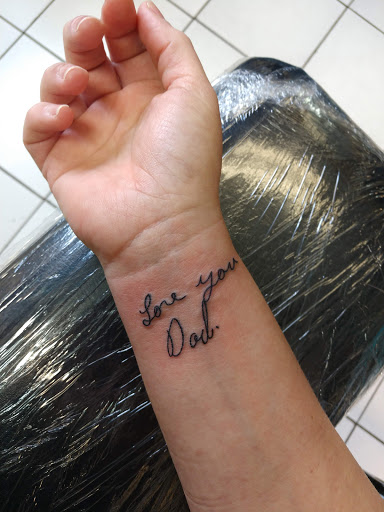 Explore woman side tattoo ideas, creative tattoo ideas in Neptune, available at Neptune Tattooville