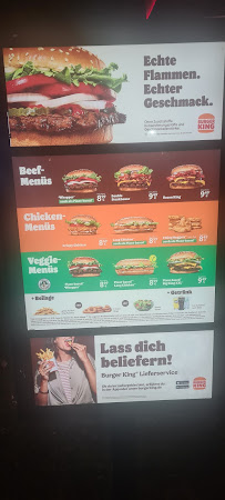 Carte du Burger King München à Munich