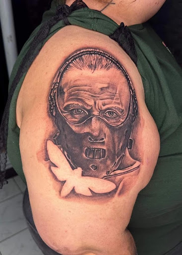 Explore hair stylist tattoo ideas, creative tattoo ideas in Lake Wales, available at Body Armor Tattoo & Piercings