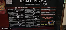 Pizzas à emporter remipizza à Clermont-Ferrand (la carte)